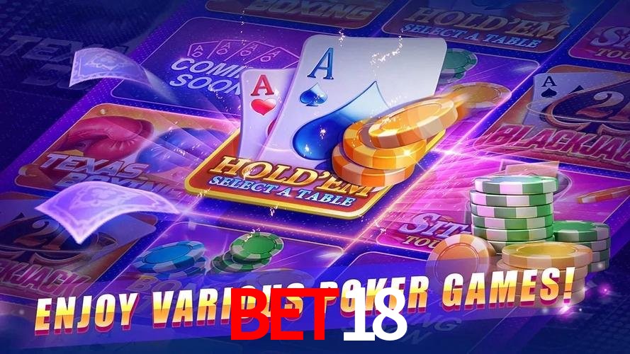 Interface do App bet18